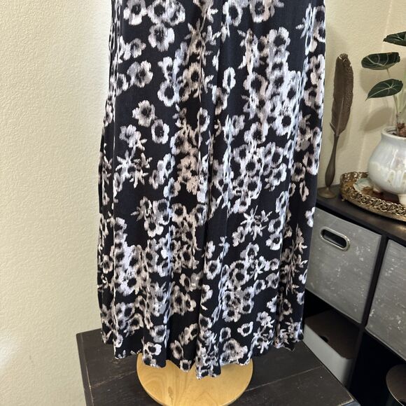 Abercrombie & Fitch ALine Spaghetti Strap Shift Dress Floral Sundress Sz S-M - Picture 3 of 10